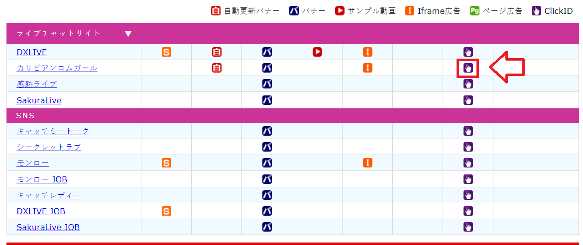 DTIアフィリエイトテキストリンク作成1
