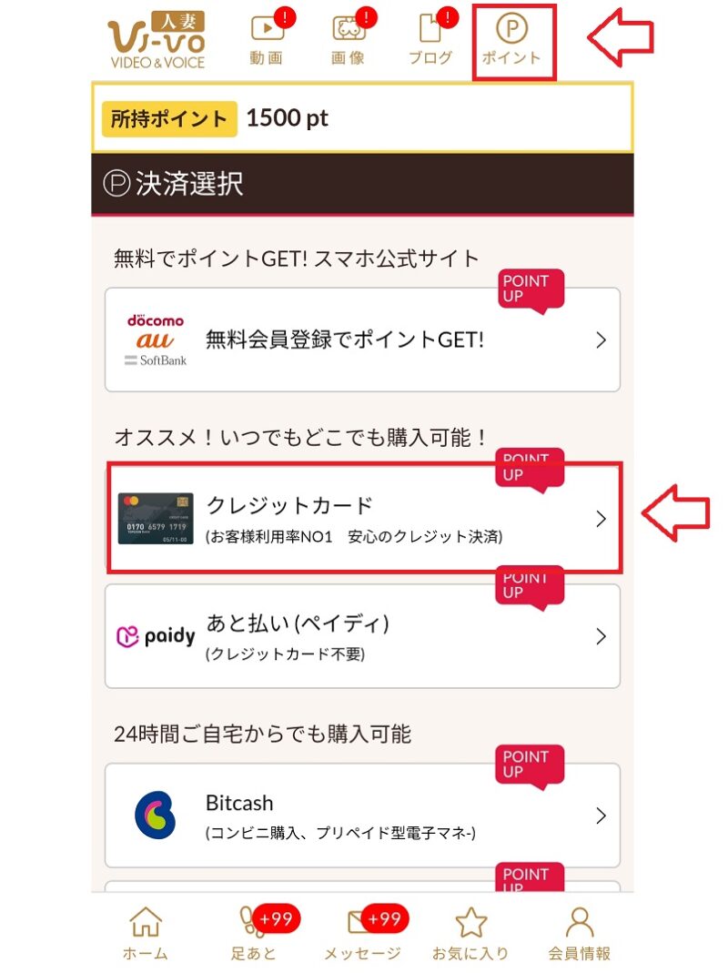 vivoポイント購入特典