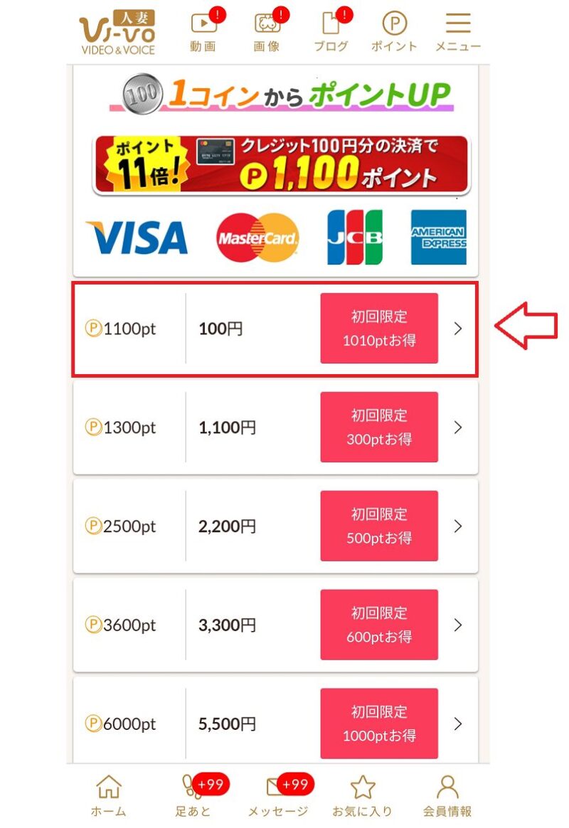 vivoポイント購入特典2